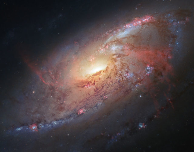 M106 or NGC 4258 || Intermediate Spiral Galaxy