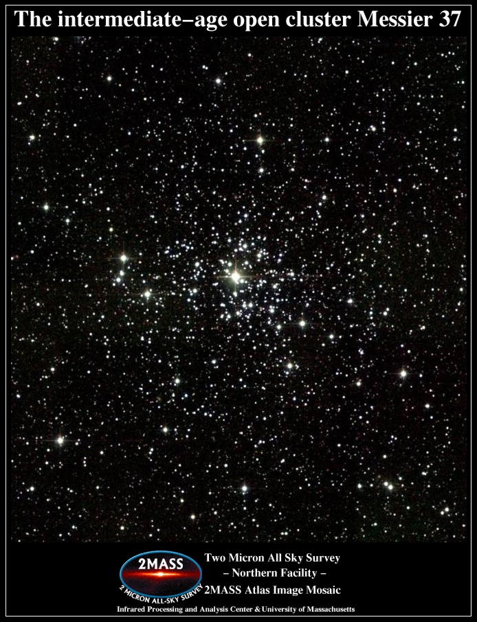 M37 or NGC 2099 || Richest & brightest Open Cluster