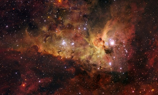 Eta Carinae Nebula || include keyhole nebula, numerrous open clusters and dark nebulae