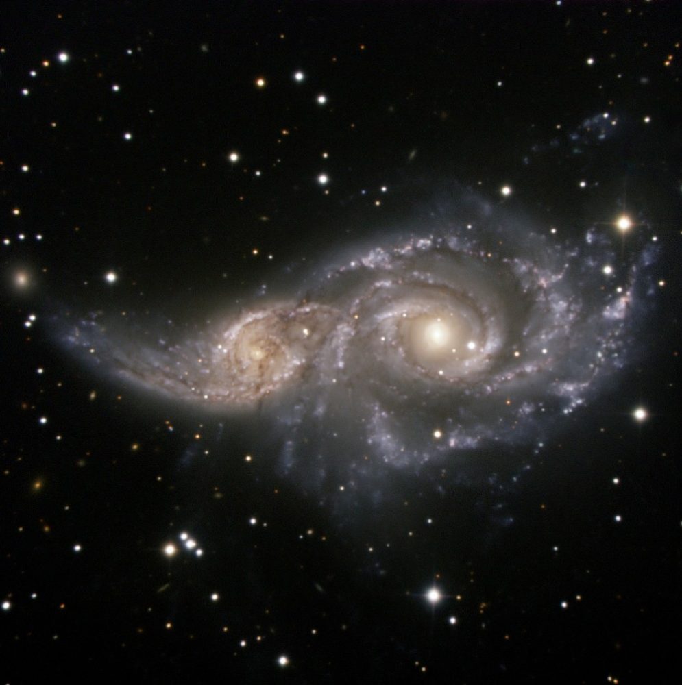 NGC 2207 & IC 2163 || Colliding Spiral Galaxies