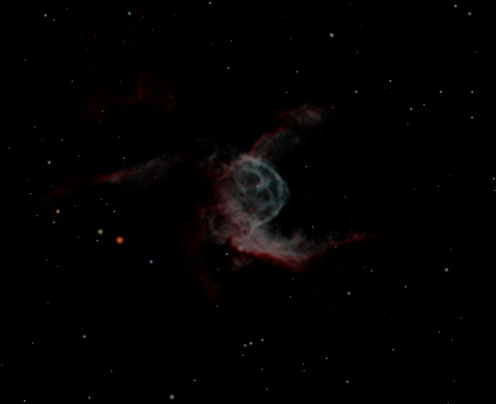 NGC 2359 || Thor's Helmet || Emission Nebula