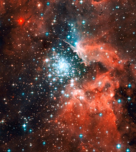 NGC 3606 || Compact Open Cluster || HII region