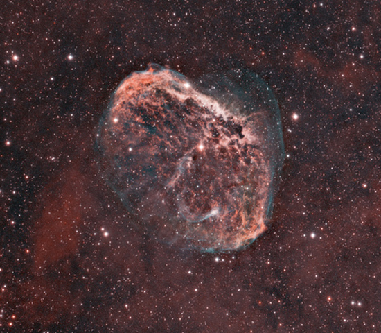 Crescent Nebula or NGC 6888 || Emission Nebula