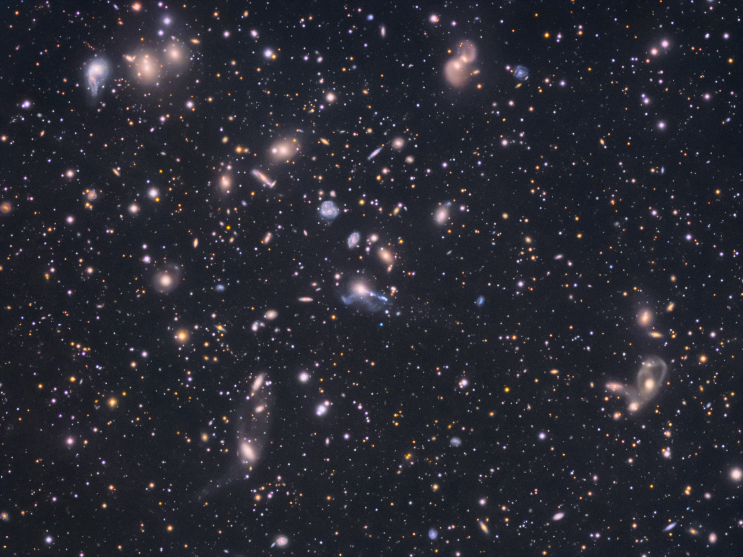 Hercules Cluster or Abell 2151 || Cluster of Galaxies