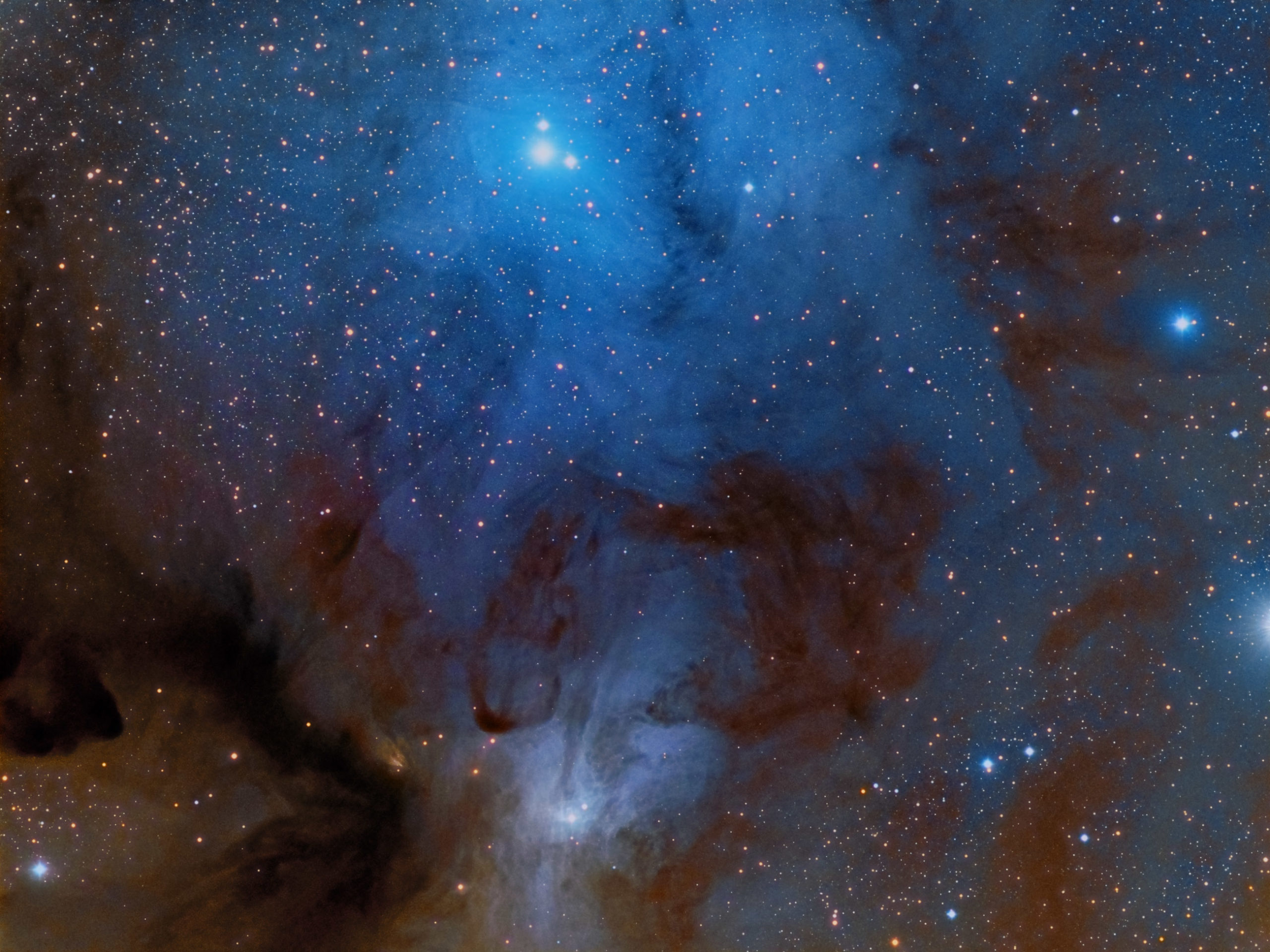 IC 4603 || Reflection Nebula & IC 4604 || Dark Nebula