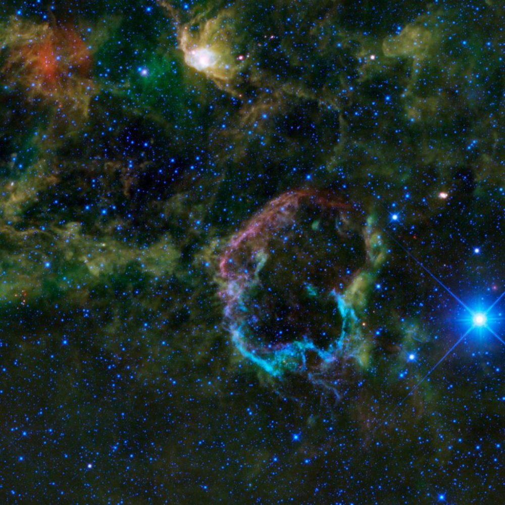 Jellyfish Nebula or IC 443 || Supernova Remanant