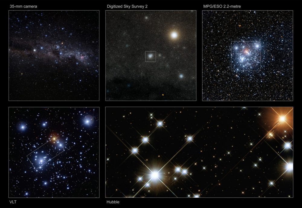 Kappa Crucis Cluster or Jewel Box or NGC 4755 || Open Cluster