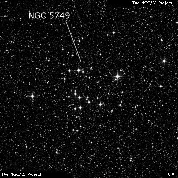 NGC 5749 || Open Cluster