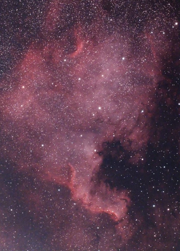 North American Nebula or NGC 7000 || Emission Nebula