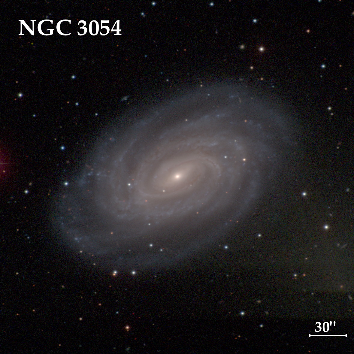 NGC 3054 || Spiral Galaxy