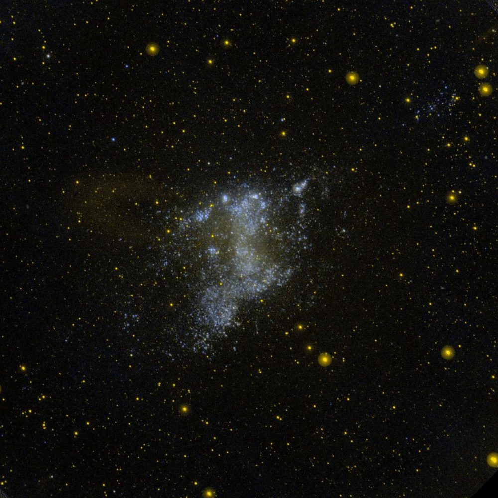 Barnards Galaxy or NGC 6822 || Irregular Galaxy