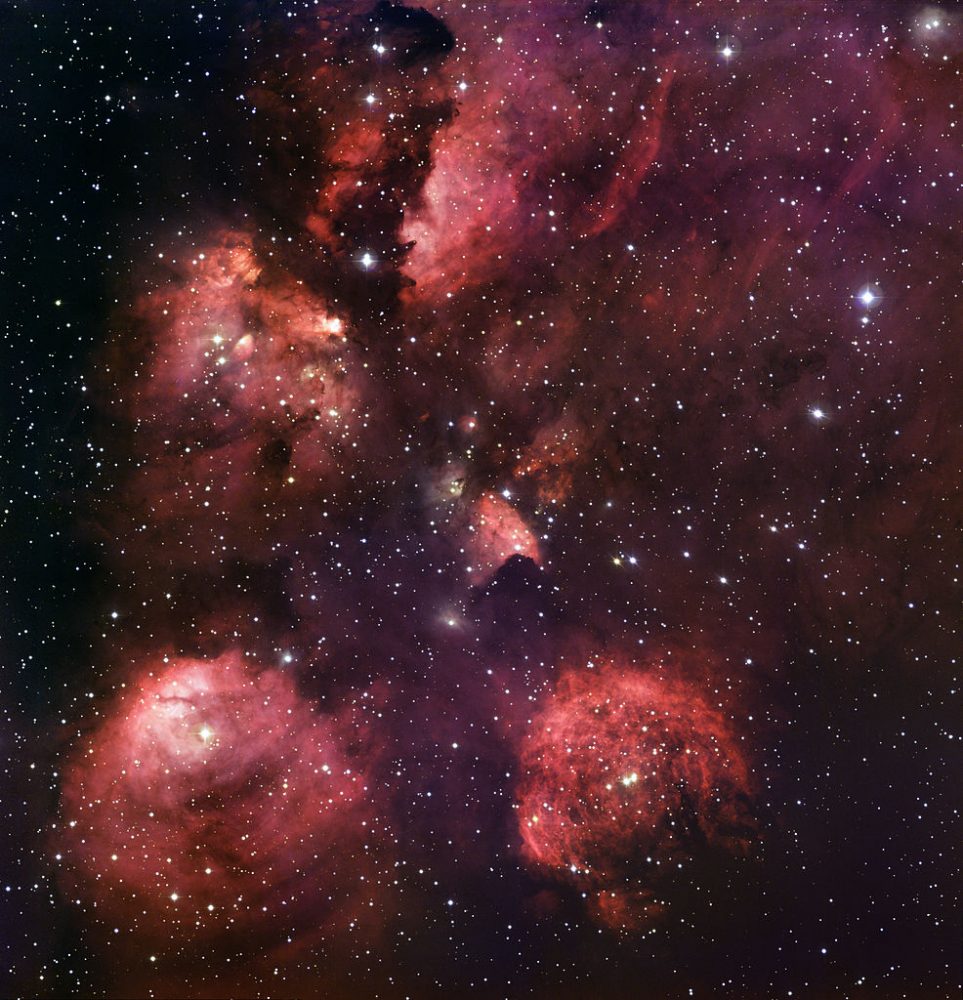 Cats Paw Nebula oe NGC 6334 || Emission Nebula