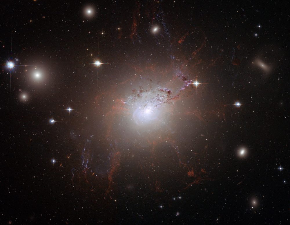 Perseus A or NGC 1275 || Seyfert Galaxy