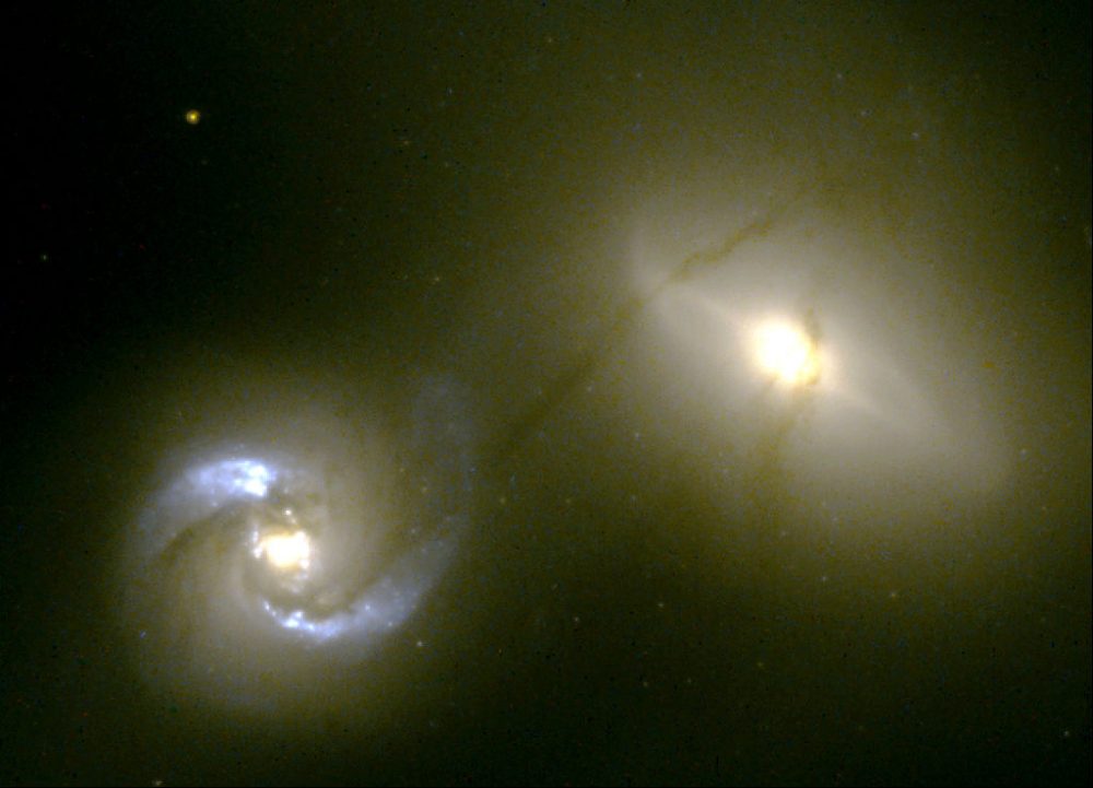 NGC 1409 & NGC 1410 || Interacting Galaxy Pair