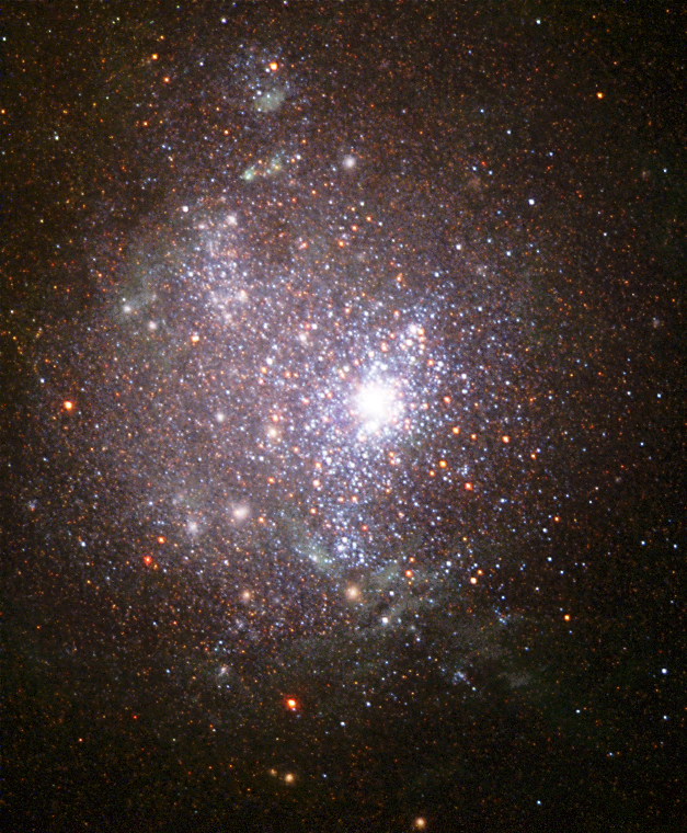 NGC 1705 || Lenticular Dwarf Galaxy