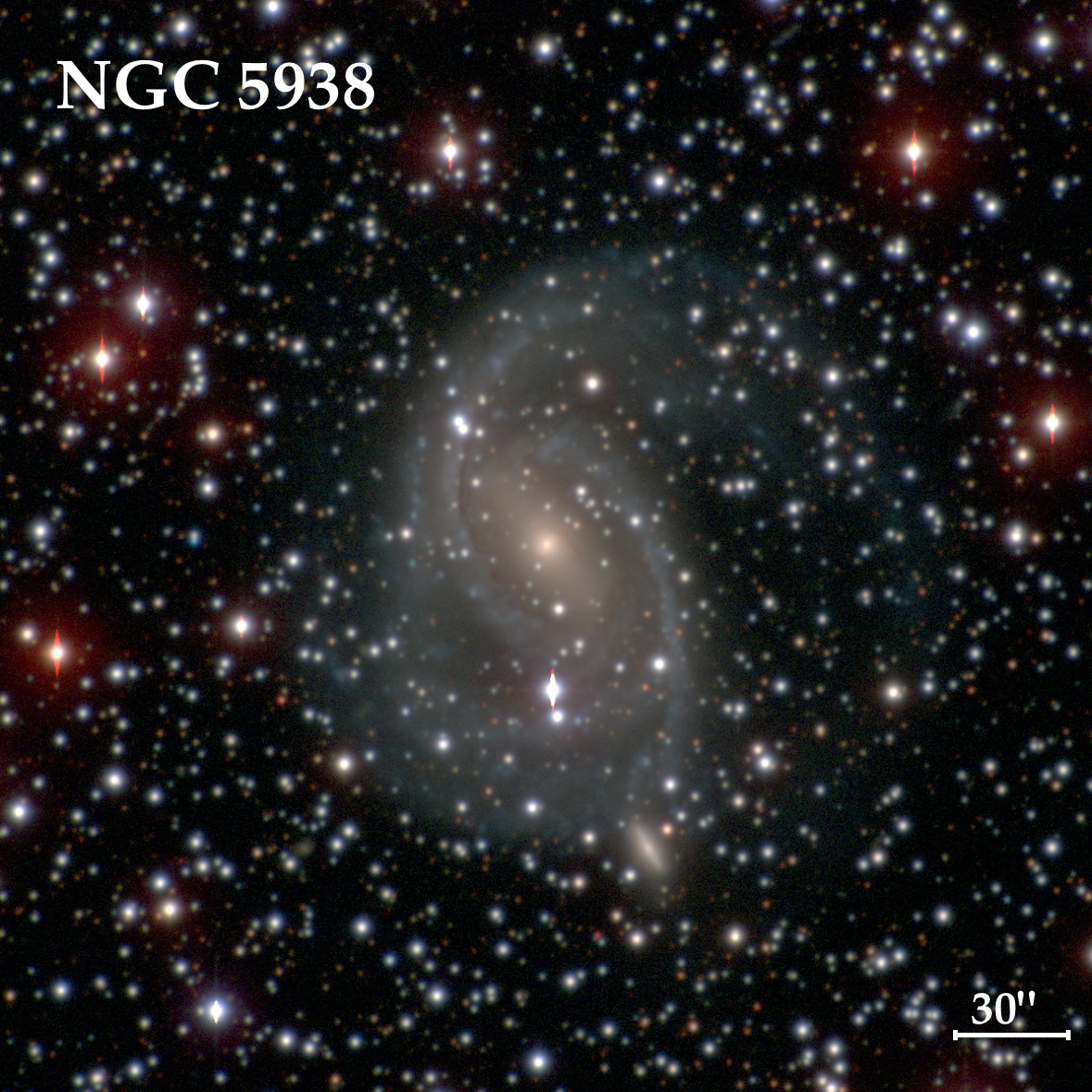 NGC 5938 || Barred Spiral Galaxy