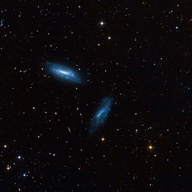 NGC 672 & IC 1727 || Interacing Galaxies