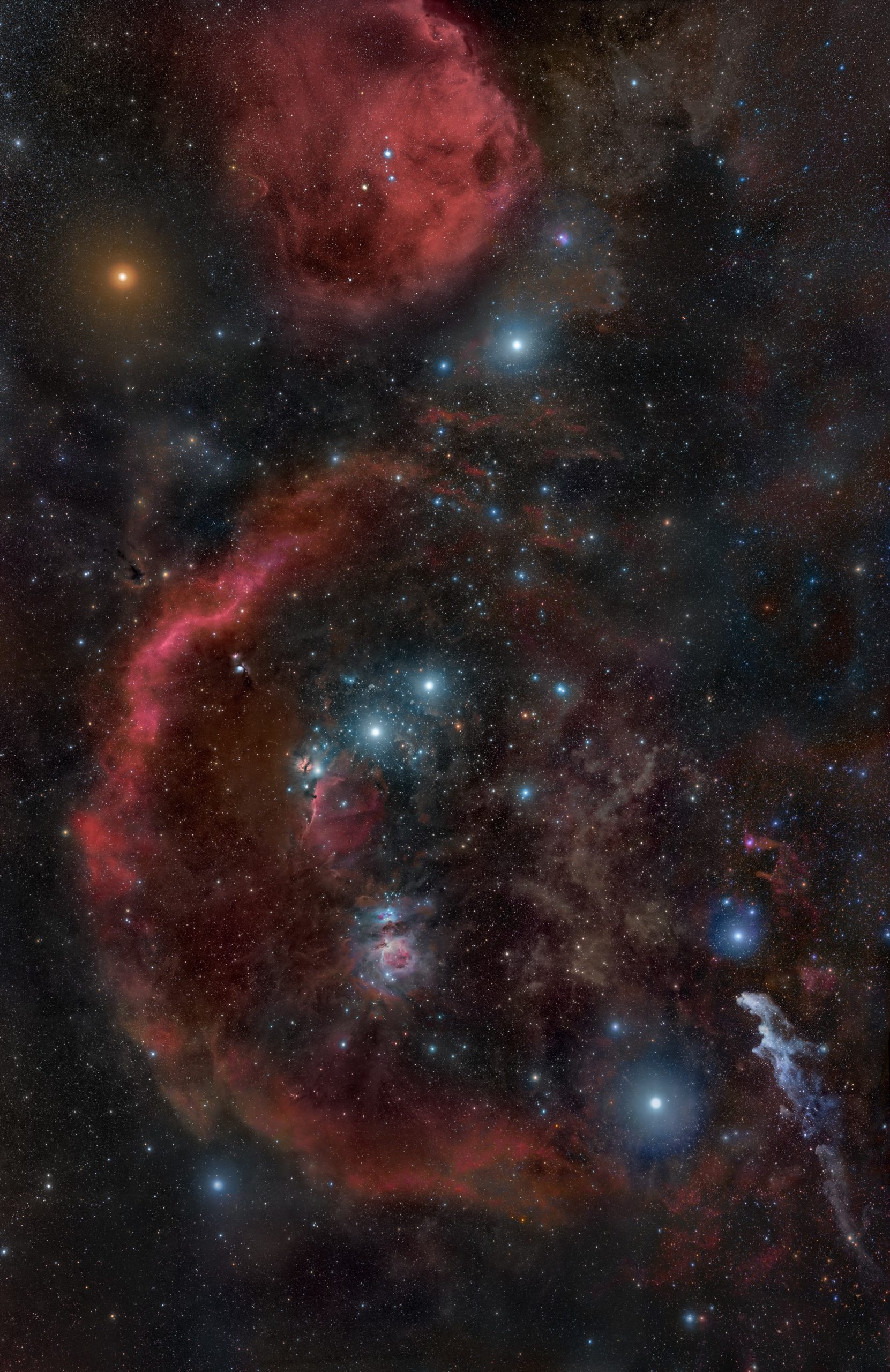 Orion Molecular Cloud || Giant Molecular Clouds